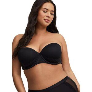 Torrid Bombshell Everyday Strapless Push-Up Bra 42D